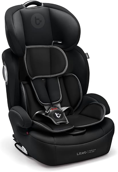 Cadeira para Auto 9-36 Kg Isofix Litet Safemax Fix 2.0 Preta BB459