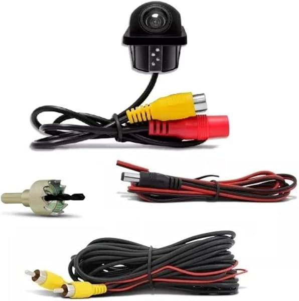 Câmera de Ré Automotiva Universal Tartaruga JR8 Imports