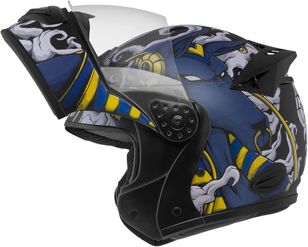 Capacete Mixs MX Gladiator Articulado Escamoteável
