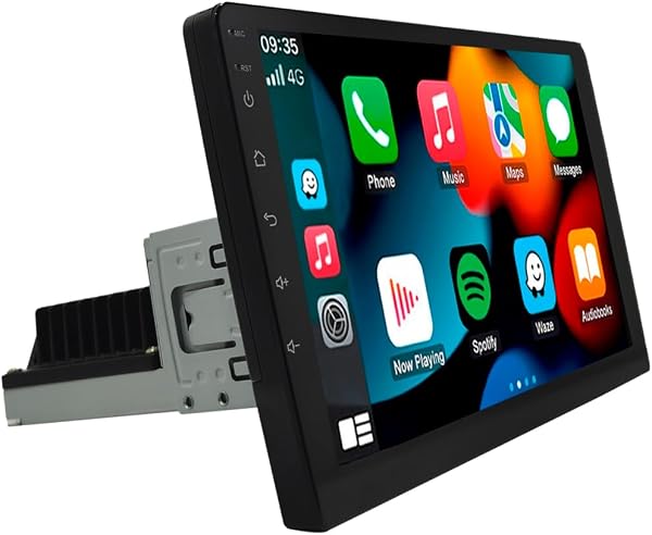 Central Multimídia Android 13 1 DIN Tela IPS 7 polegadas Full Touch H-TECH HT-9823CA