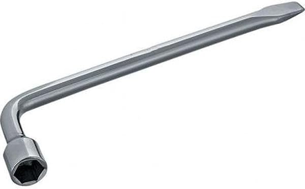 Cinoy Chave de Roda em L com Espátula 21 mm Galvanizada