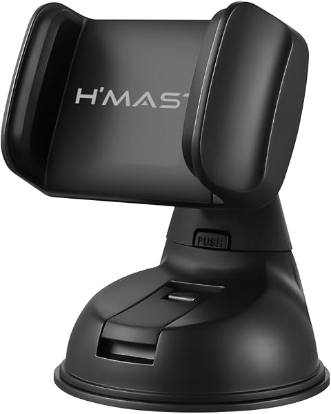 H'MASTON Suporte Veicular com Ventosa Rotativa à Vácuo