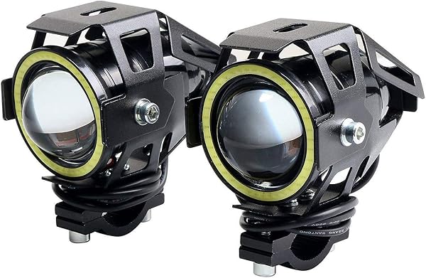 Kit 2x Farol de Milha LED Lorben U7 Angel Eyes
