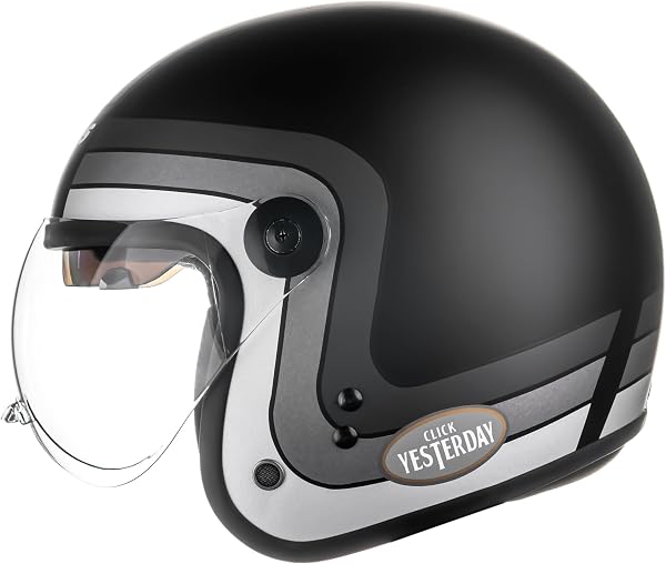 Peels Capacete Aberto Moto Click Yesterday com Viseira Solar Interna