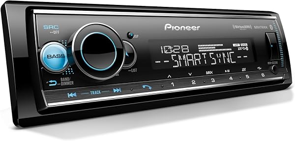 Pioneer MVH-S522BS Receptor de mídia digital de áudio, preto
