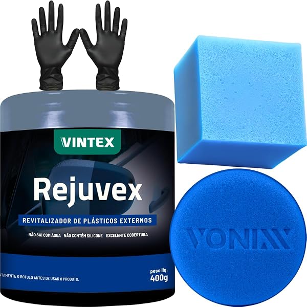 Rejuvex Vonixx Revitalizador de Plásticos Externos Para-choque