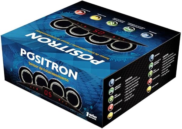 Sensor de Estacionamento 4 Sensores PS220 Positron