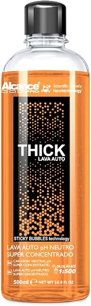 Shampoo Neutro Alcance Profissional THICK Lava Auto 500ml Concentrado