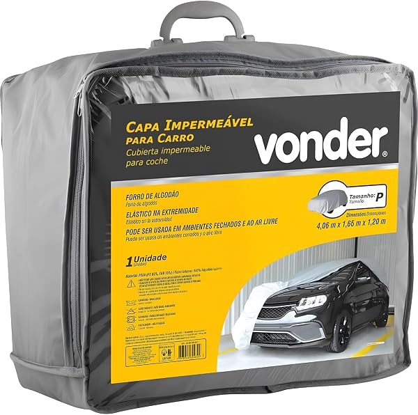 Vonder Capa Impermeável para Carro, Tamanho P