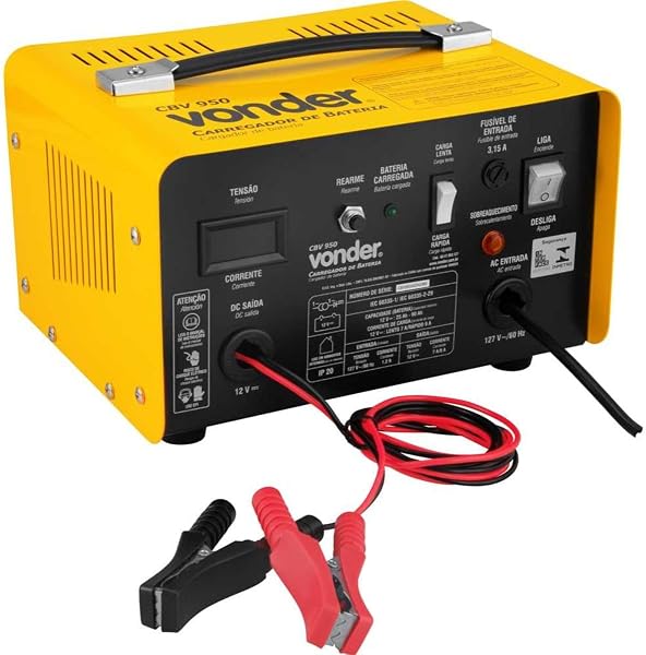 Vonder Carregador de Bateria 220V CBV950 Amarelo